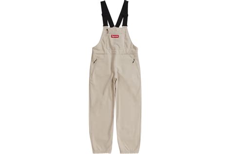 supreme overalls lv|supreme windstopper overalls stockx.